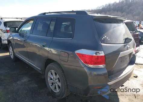 2011 Toyota Highlander Se V6 из США, поврежденный, VIN 5TDBK3EH3BS069929